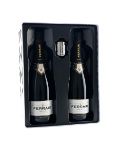 Ferrari, Ferrari, White Tin Gift box 2 fles Brut+ Stopper