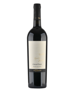 San Marzano, Salento IGP Gran Trio Rosso, beschadigd etiket